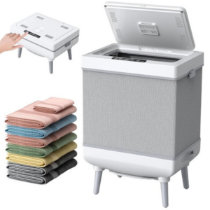 Foldable 35L Towel Warmer w/Timer & Lock