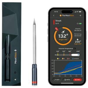 MeatStick Wireless Thermometer w/ 4 Probe & App