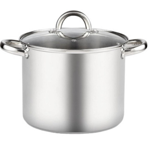 Cook N Home 8Qt Stainless Steel Stock Pot w/Lid