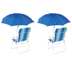 Mainstays 2-Pack Beach Chair Umbrella