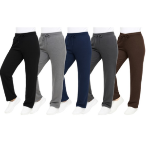 3-Pack Women's Heavyweight Straight Leg Sweatpants