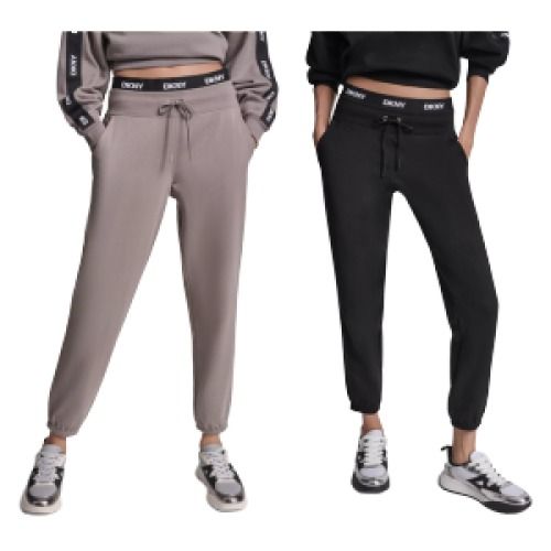 DKNY Women's High-Rise Sweatpants