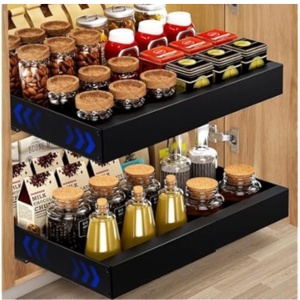 Pull Out Kitchen Cabinet Organizer