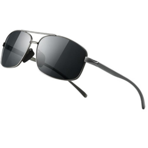 Polarized Rectangular Aviator Sunglasses