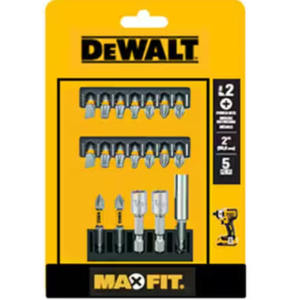 DeWalt 19-Piece Maxfit 1