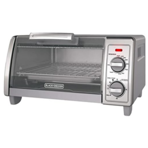 Black & Decker 4-Slice Stainless Steel Toaster Oven