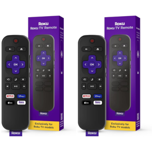 2-Pack Roku TV Remote Control