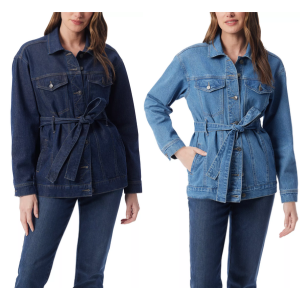 Gloria Vanderbilt Women's Belted Jacket