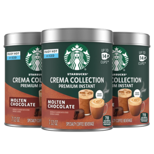 Starbucks 3-Pack Premium Molten Chocolate Instant Coffee