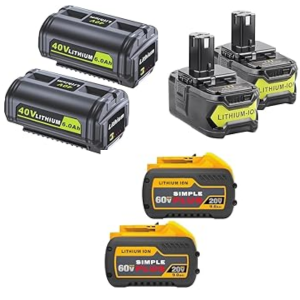 2-Pack Replacement Tool Batteries @Woot
