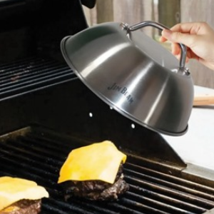 Jim Beam Stainless Steel Burger Dome