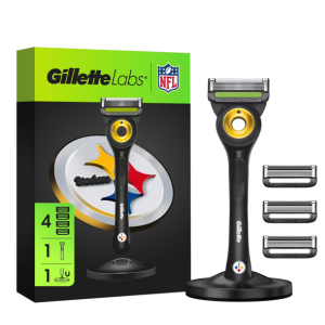 Gillette Labs Official Steelers Licensed Men's Razor