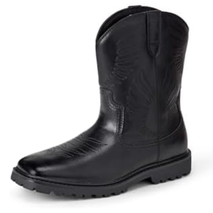 Amazon Essentials Men's Square Toe Cowboy Boots