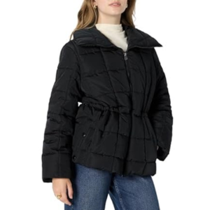 Amazon Essentials Women's Oversized Fit Puffer Jacket