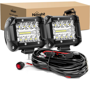 Nilight 2-Piece Flood LED Lights