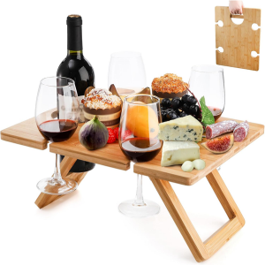 Portable Wine Picnic Table