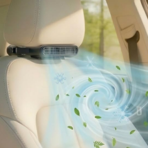 USB Car Seat Fan w/Dual Air Outlets