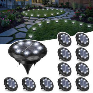 8-Pack Solar Ground Lights
