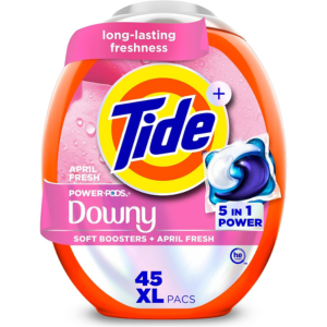 45-Count Tide Power PODs + Downy Laundry Detergent Pods