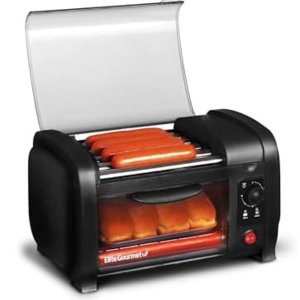 Elite Gourmet Hot Dog Roller & Toaster Oven