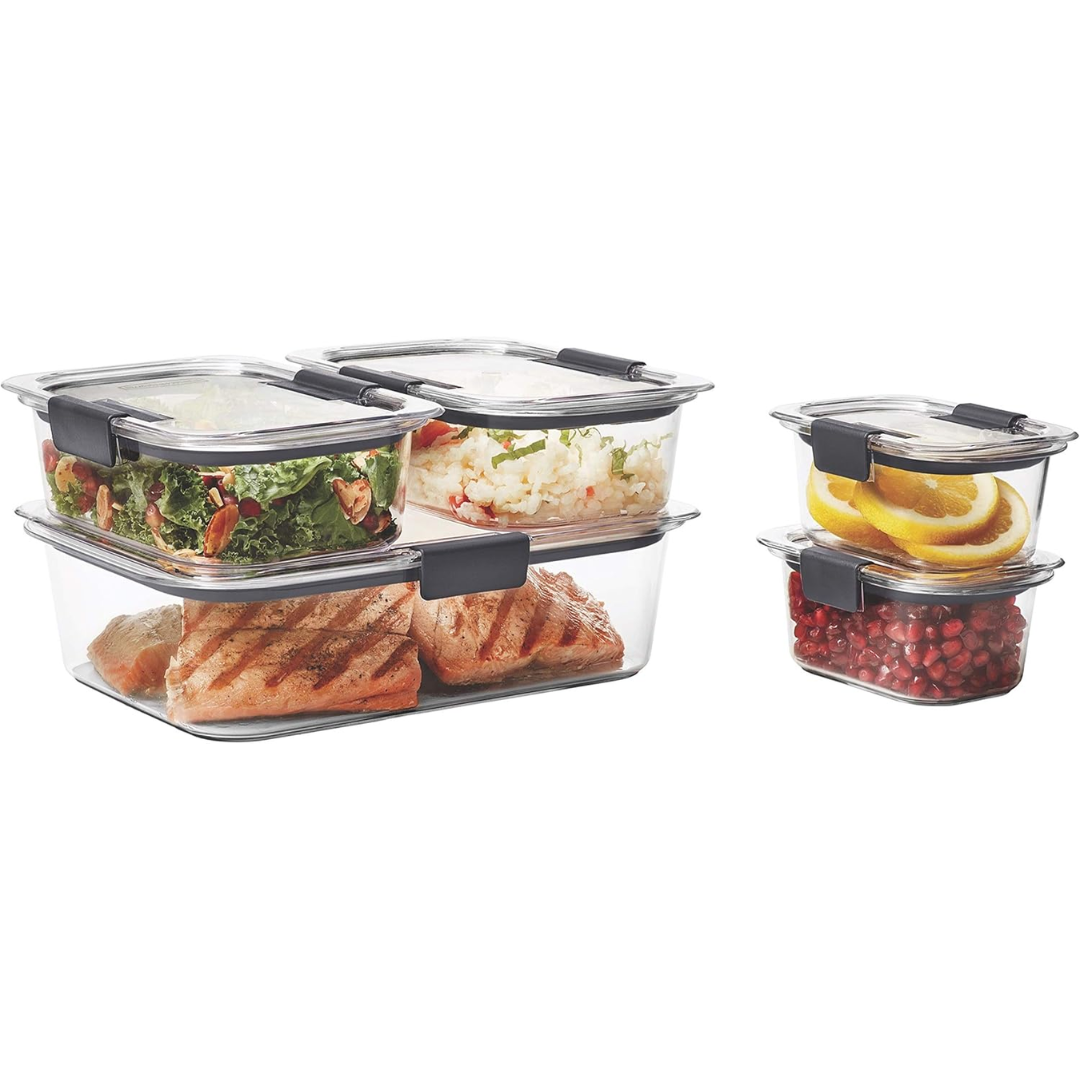 Rubbermaid Brilliance 10-Piece Food Storage Set