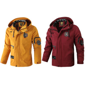 Men's Windbreaker Hooded Jacket