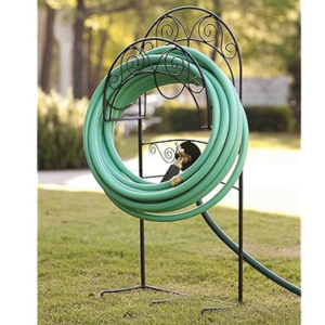Metal Garden Hose Stand w/Bib