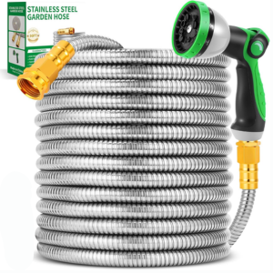 Stainless Steel 50' Garden Hose