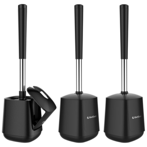 3-Pack Toilet Brush & Holder