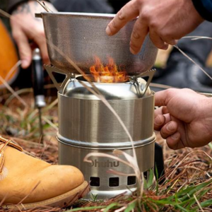 Portable Stainless Steel Camping Stove