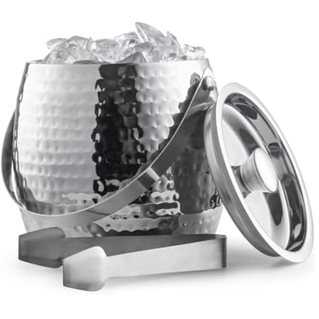 Stainless Steel Ice Bucket w/ Lid