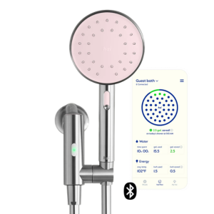 Smart Water-Powered Bluetooth Showerhead