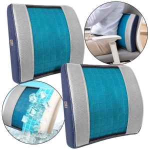 Black+Decker 2-Pack Gel Lumbar Cushions