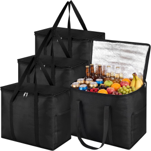 2-Pack 30L Insulated Reusable Grocery Bags