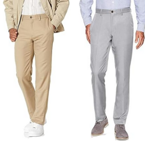 Amazon Essentials Men's Flat-Front Dress Pants