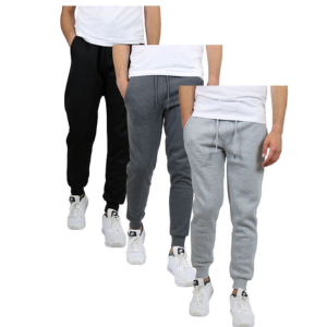 3-Pack Men's Fleece Joggers