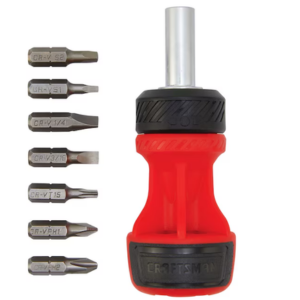 Craftsman 8-Piece Magnetic Ratcheting Multi-Bit Screwdriver Set
