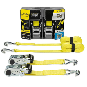 SmartStraps 2-Pack 14' RatchetX Tie Down Straps