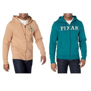 Amazon Essentials Disney Men's Fleece Full-Zip Hoodie