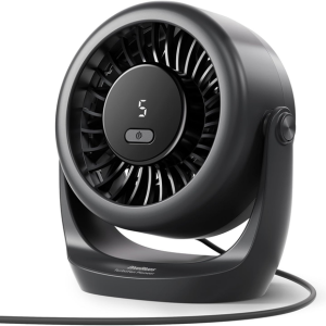 5-Speed USB Mini Desk Turbo Fan